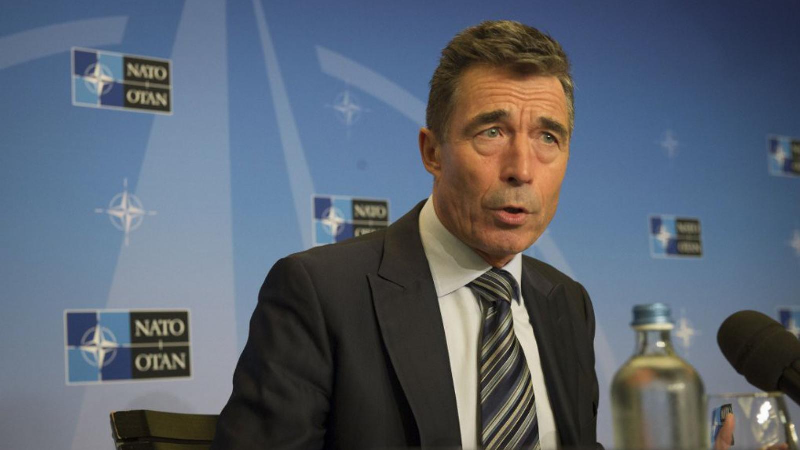 Anders Fogh Rasmussen a walesi csúcs előkészületeiről tájékoztatott Brüsszelben FORRÁS: NATO