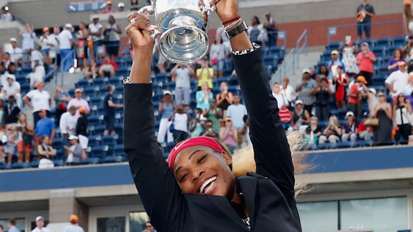 Chris Evert és Martina Navratilova nyomában Serena Williams FOTÓ: EUROPRESS/GETTY IMAGES/MIKE STOBE