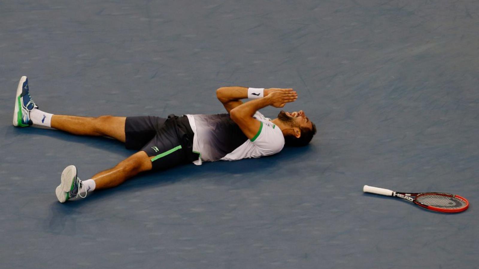 Marin Cilic diadalmaskodott a US Openen, ezzel a sikerrel megszerezte első Grand Slam-trófeáját FOTÓ: EUROPRESS/GETTY IMAGES/MIK