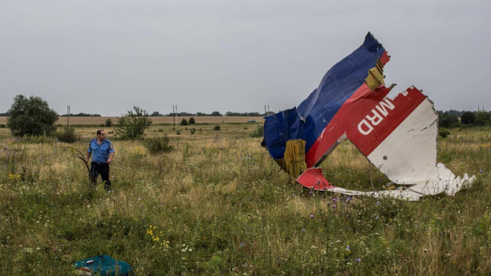 Nagy területen szóródtak szét a malajziai utasszállító darabjai FOTÓ: EUROPRESS/GETTY IMAGES/BRENDAN HOFFMAN