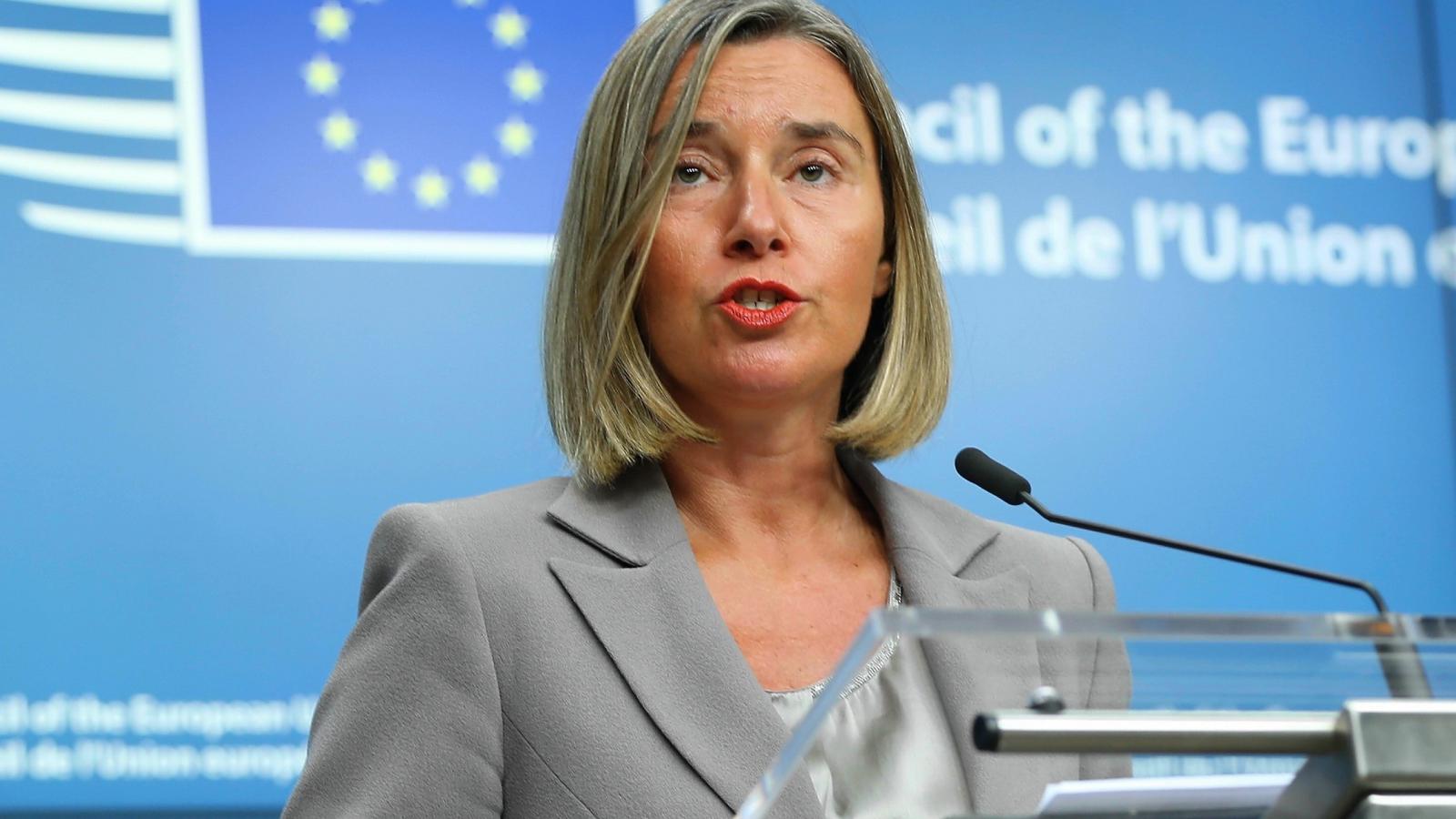 Federica Mogherini, az EU külügyi és biztonságpolitikai főképviselője