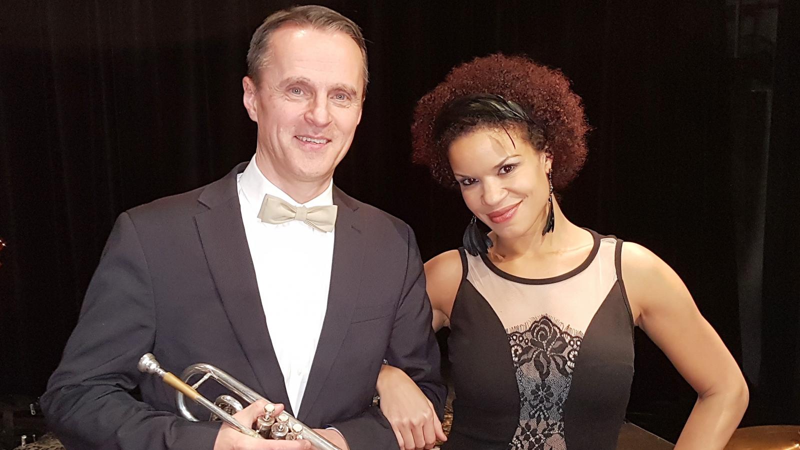 Bényei Tamás és Nicole Rochelle, a nagyszabású Josephine Baker-emlékest létrehozói