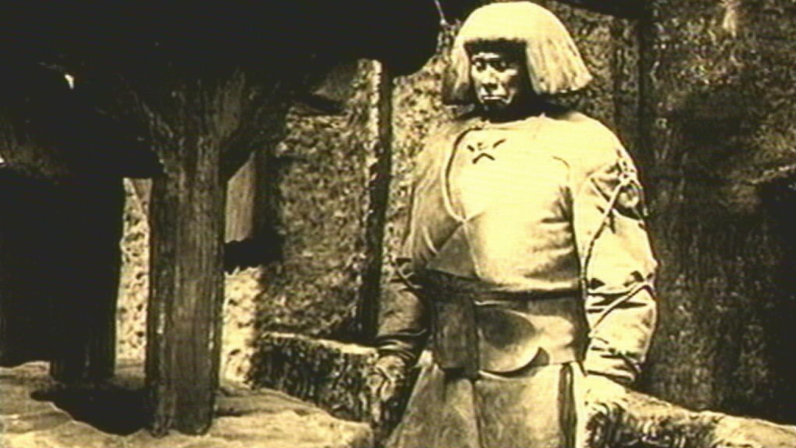 Részlet Paul Wegener 1920-as, Der Golem című filmjéből