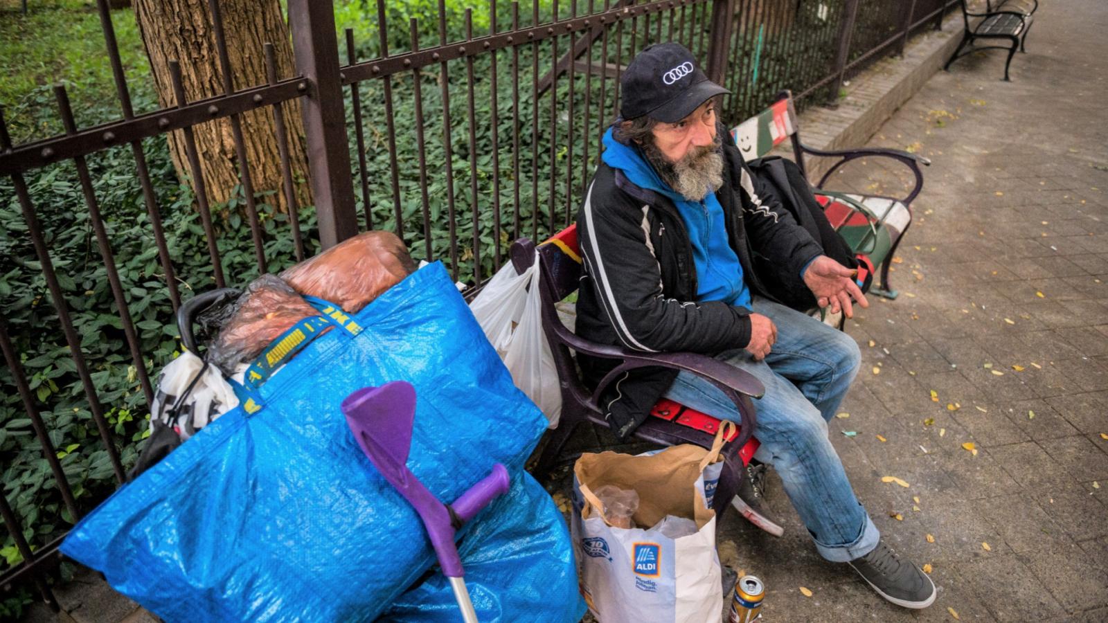 Egyre több otthontalan tűnik el a szociális munkások szeme elől