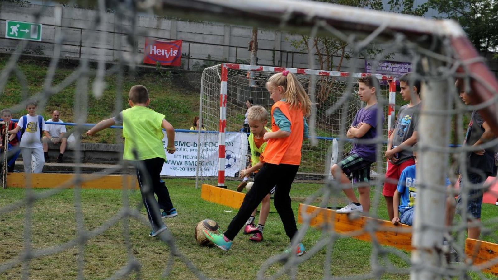 A kétnapos rendezvényen mindenki megtalálhatta a hozzá illő sportágat FOTÓ: SZALMÁS PÉTER