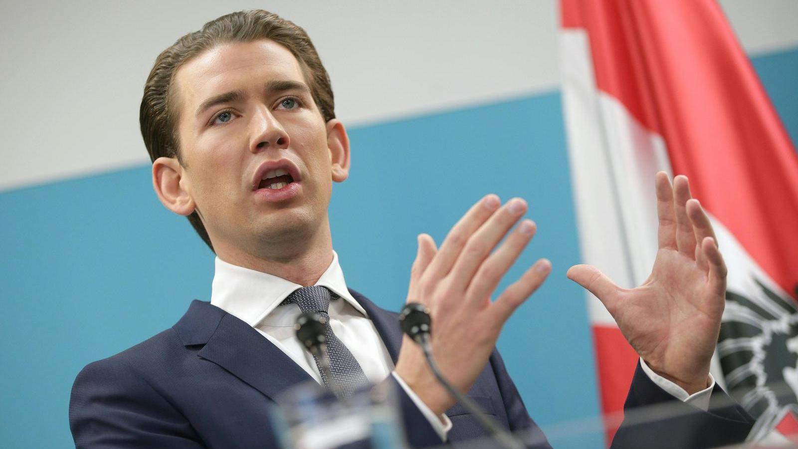 Sebastian Kurz osztrák kormányfő