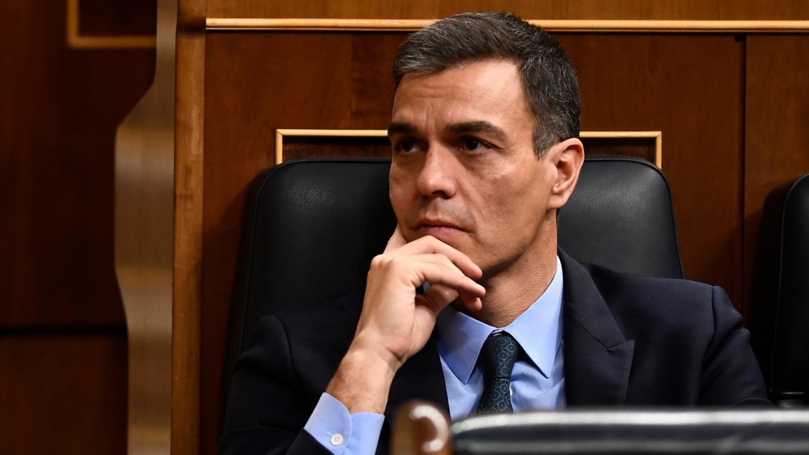 Pedro Sánchez spanyol kormányfő