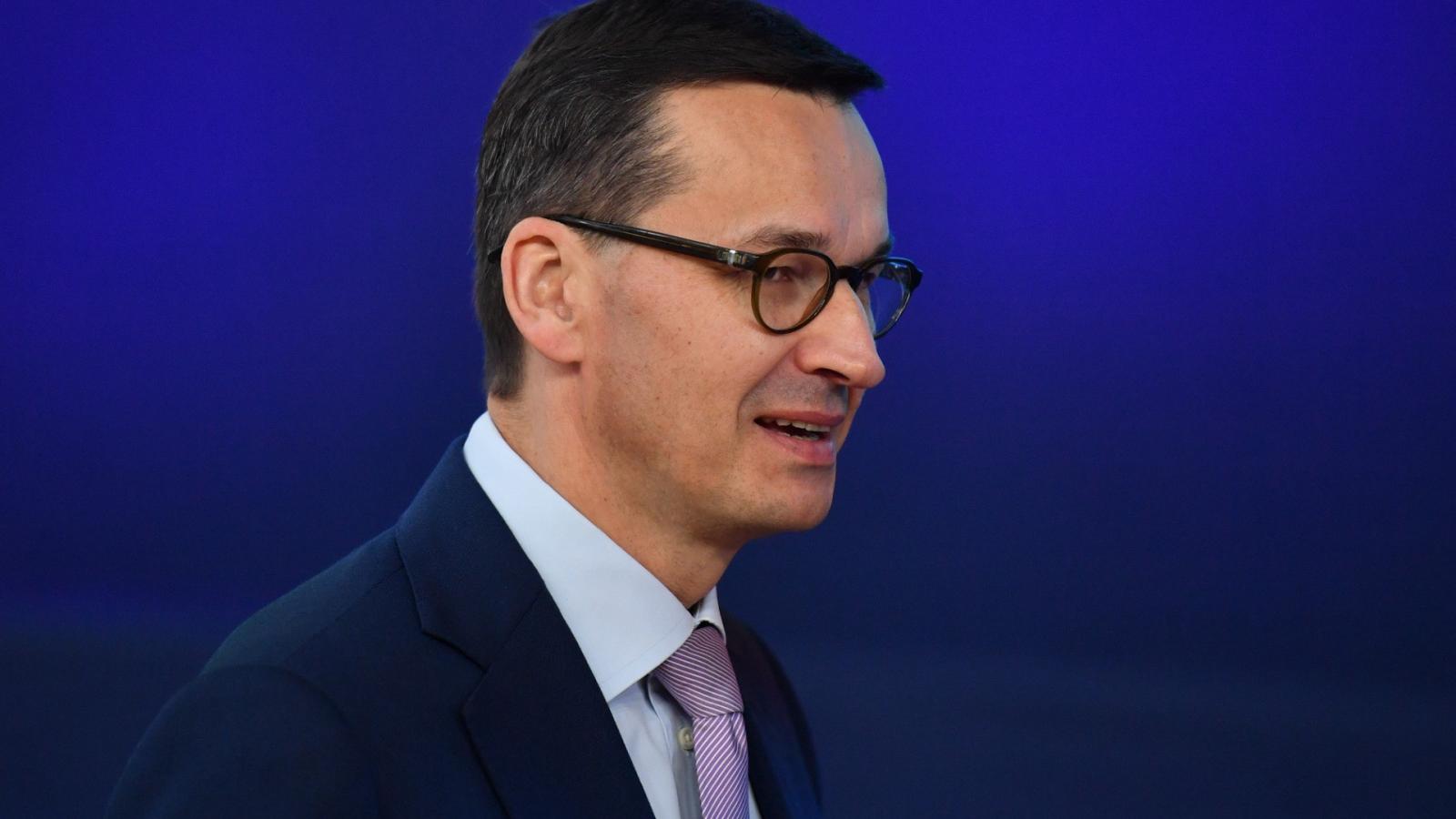 Mateusz Morawiecki lengyel miniszterelnök