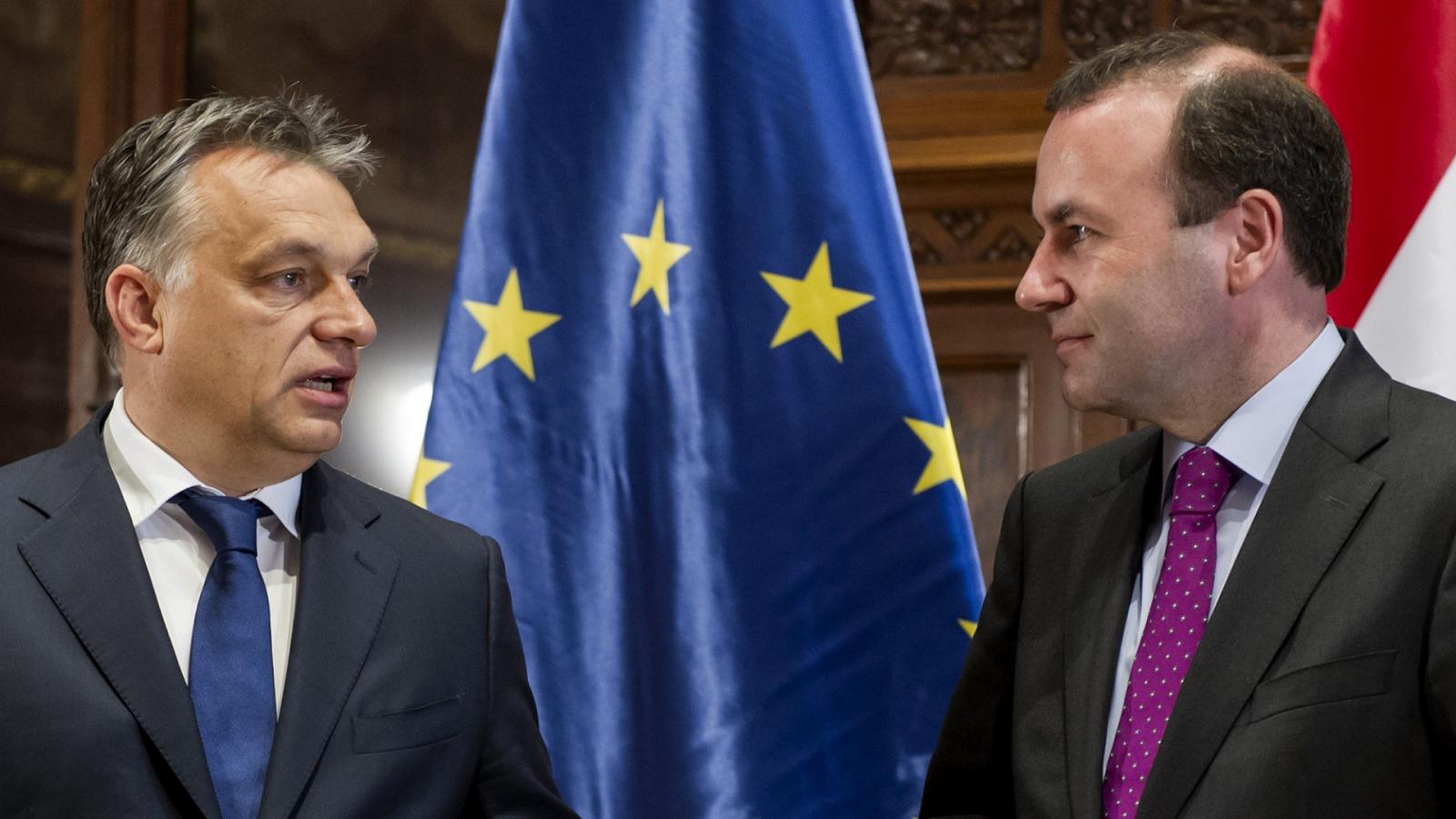 Orbán Viktor és Manfred Weber