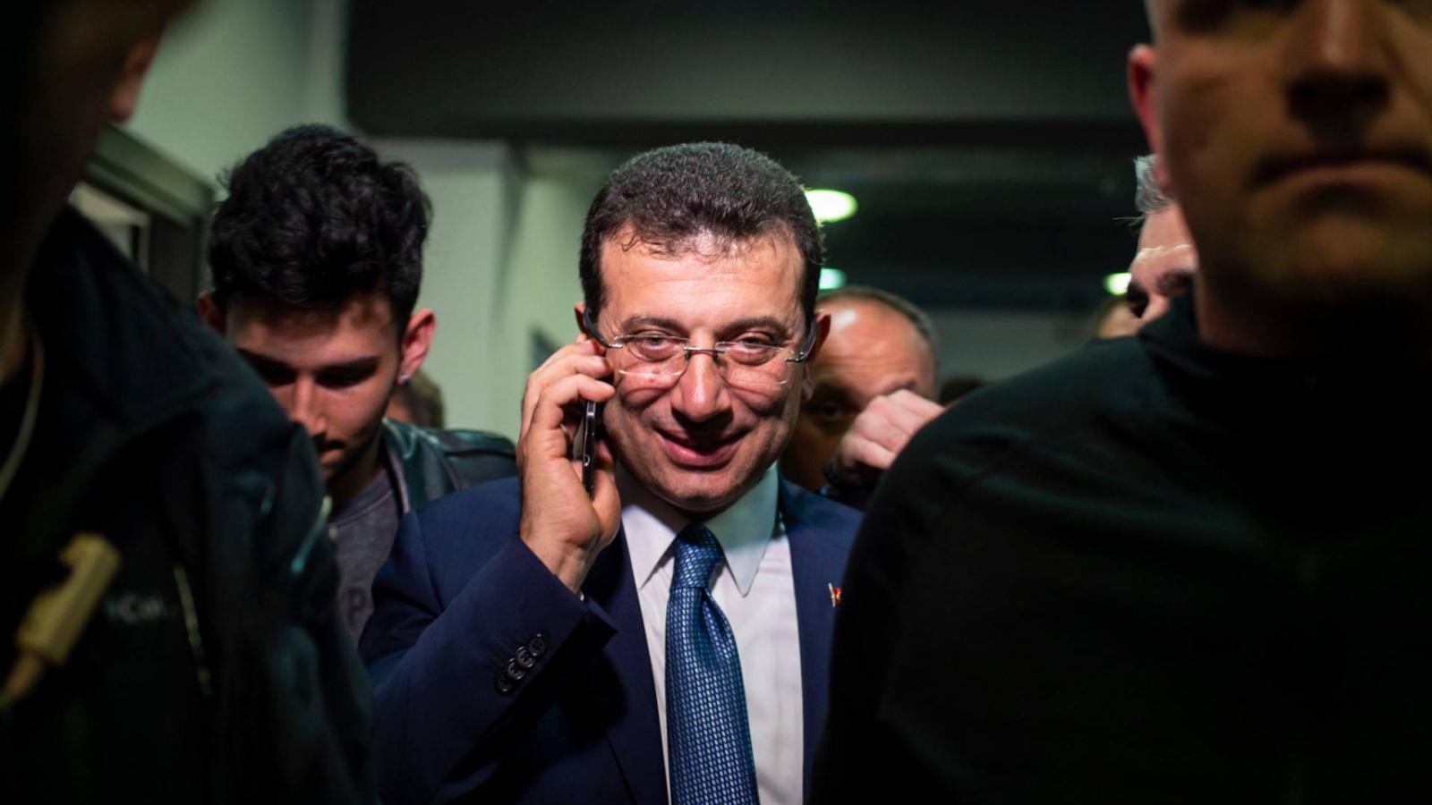 A nem hivatalos végeredmény szerint  Ekrem Imamoglu a főpolgármester