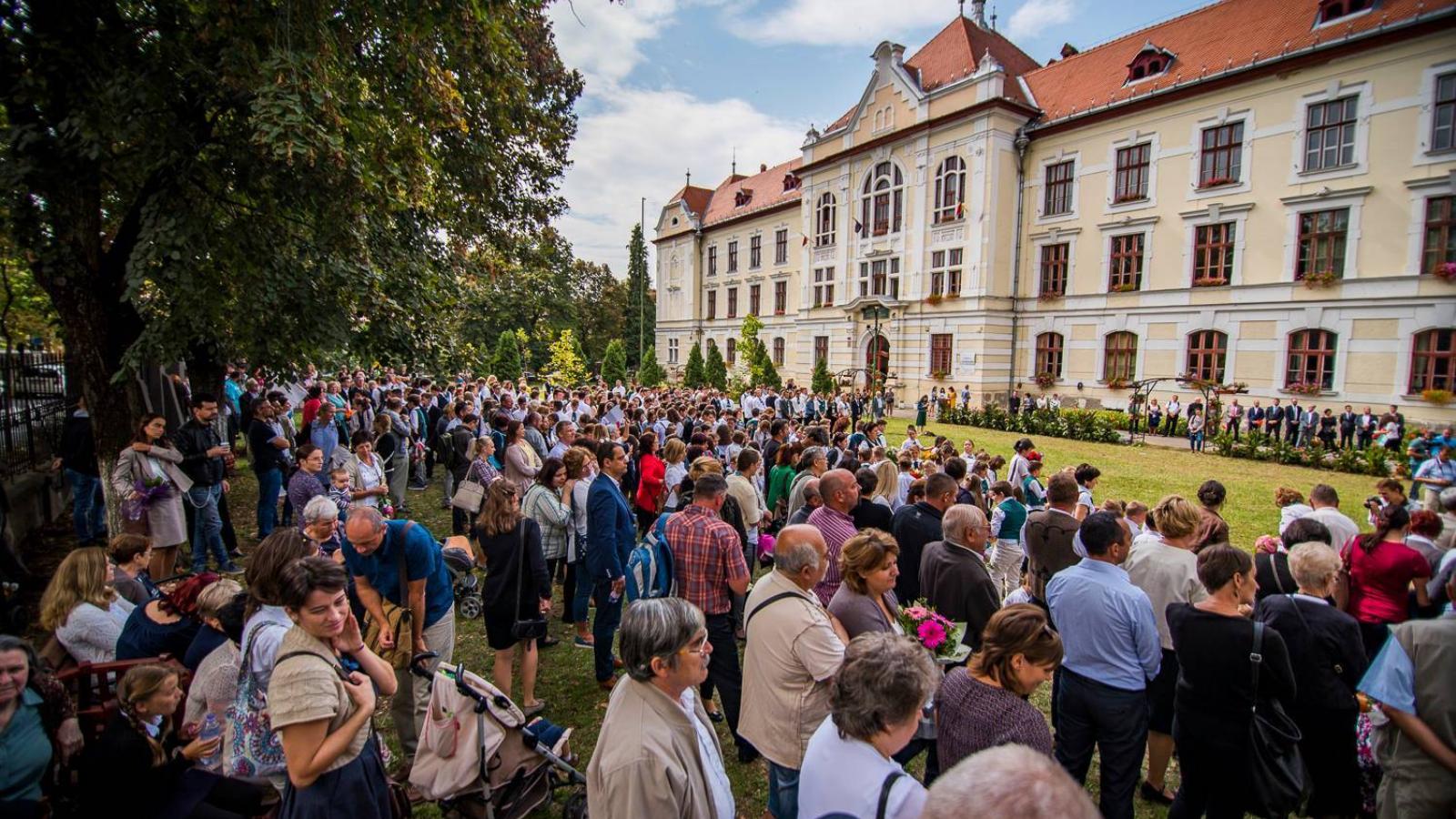 Tanévnyitó a II. Rákóczi Ferenc Gimnáziumban