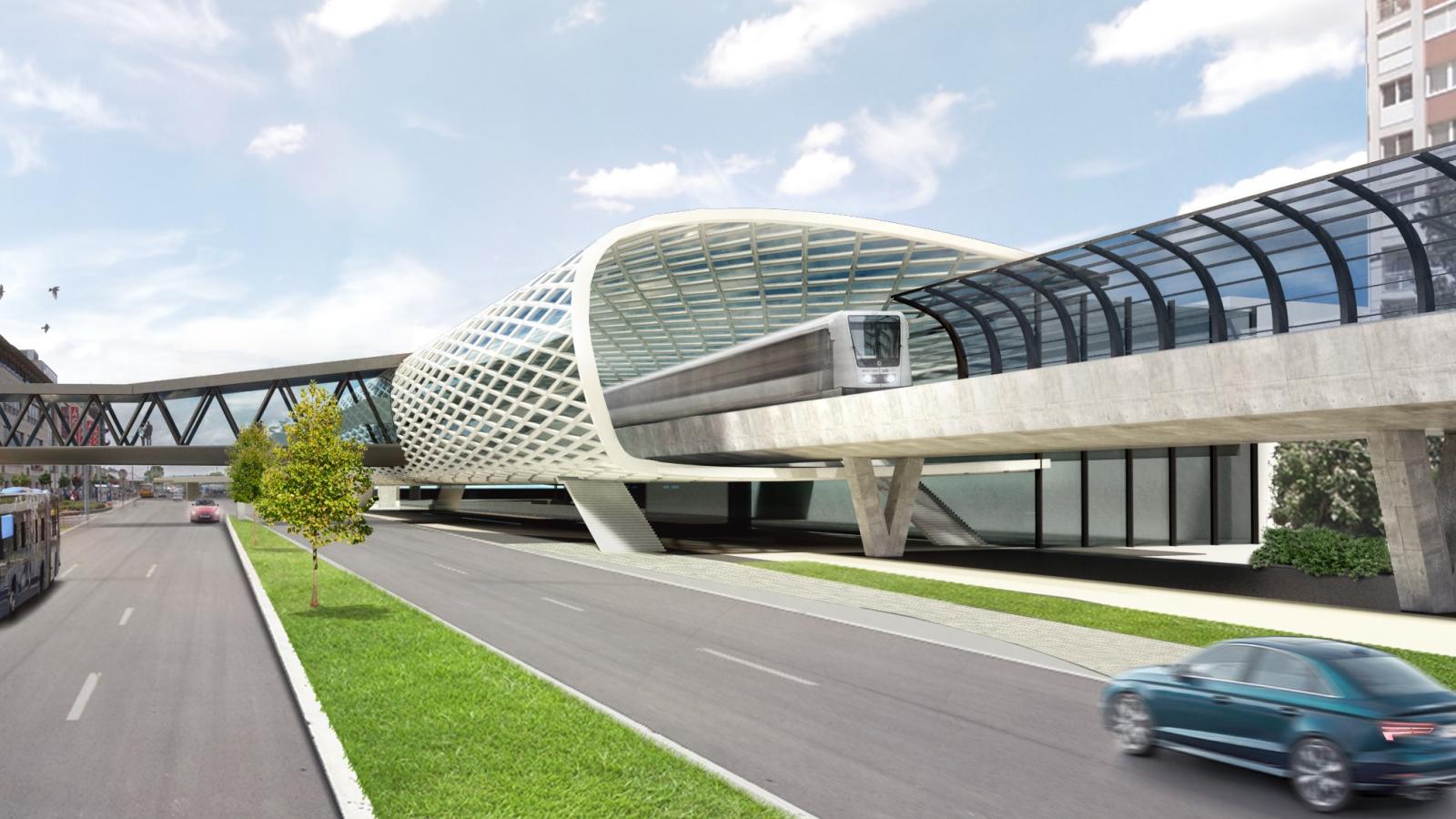 TÁVLATI TERVEK A kettes metrót és a gödöllői HÉV vonalát összekötnék az Örs vezér téren, az így létrejövő vonal elágazása lenne