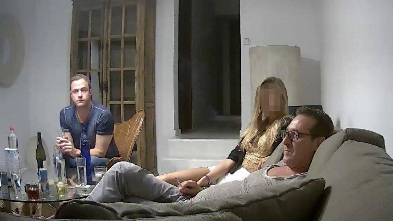 Strache Ibizán - jelenet a leleplező videóból