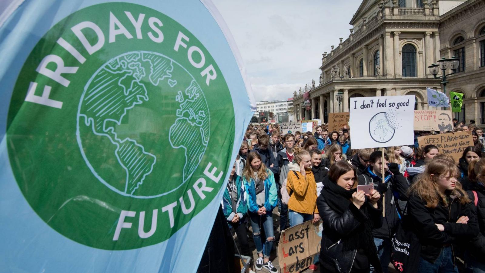 A kép egy korábbi, berlini demonstráción készült