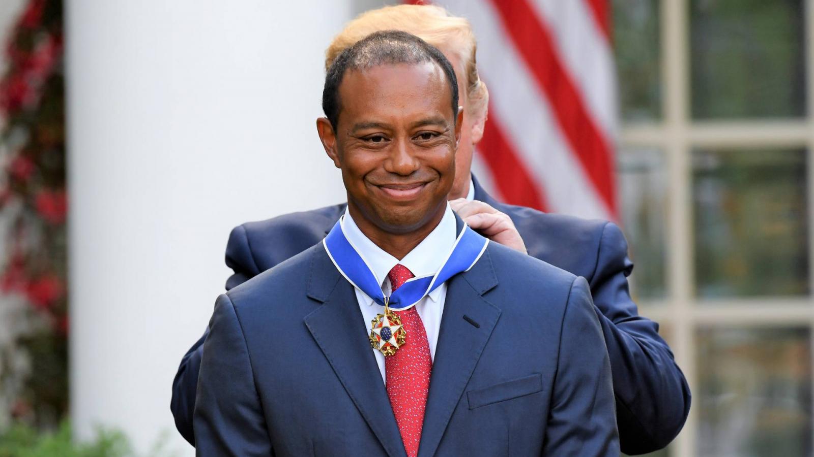 TRUMPTÓL KAPOTT KITÜNTETÉST TIGER WOODS