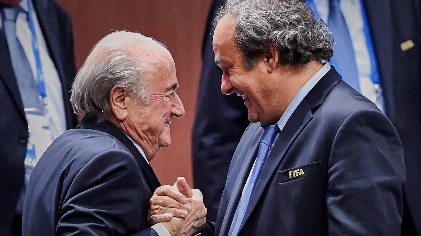 Blatter és Platini