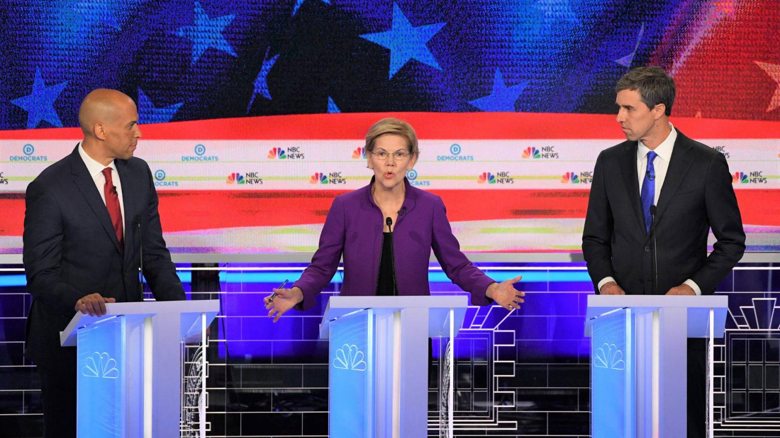 Cory Booker, Elizabeth Warren és Beto O’Rourke egyaránt reménykedik