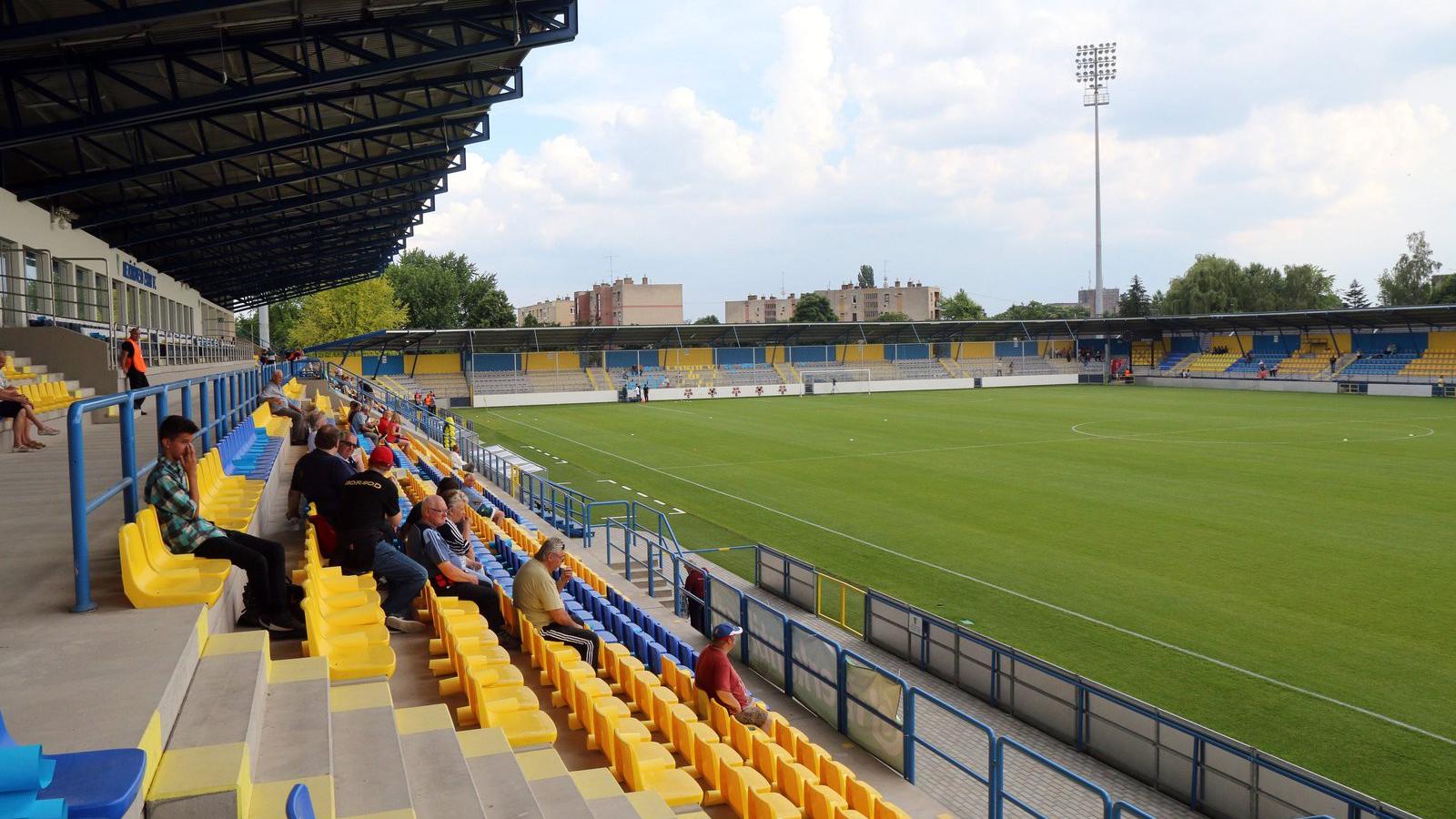 A mezőkövesdi stadion lelátója. Képünk illusztráció