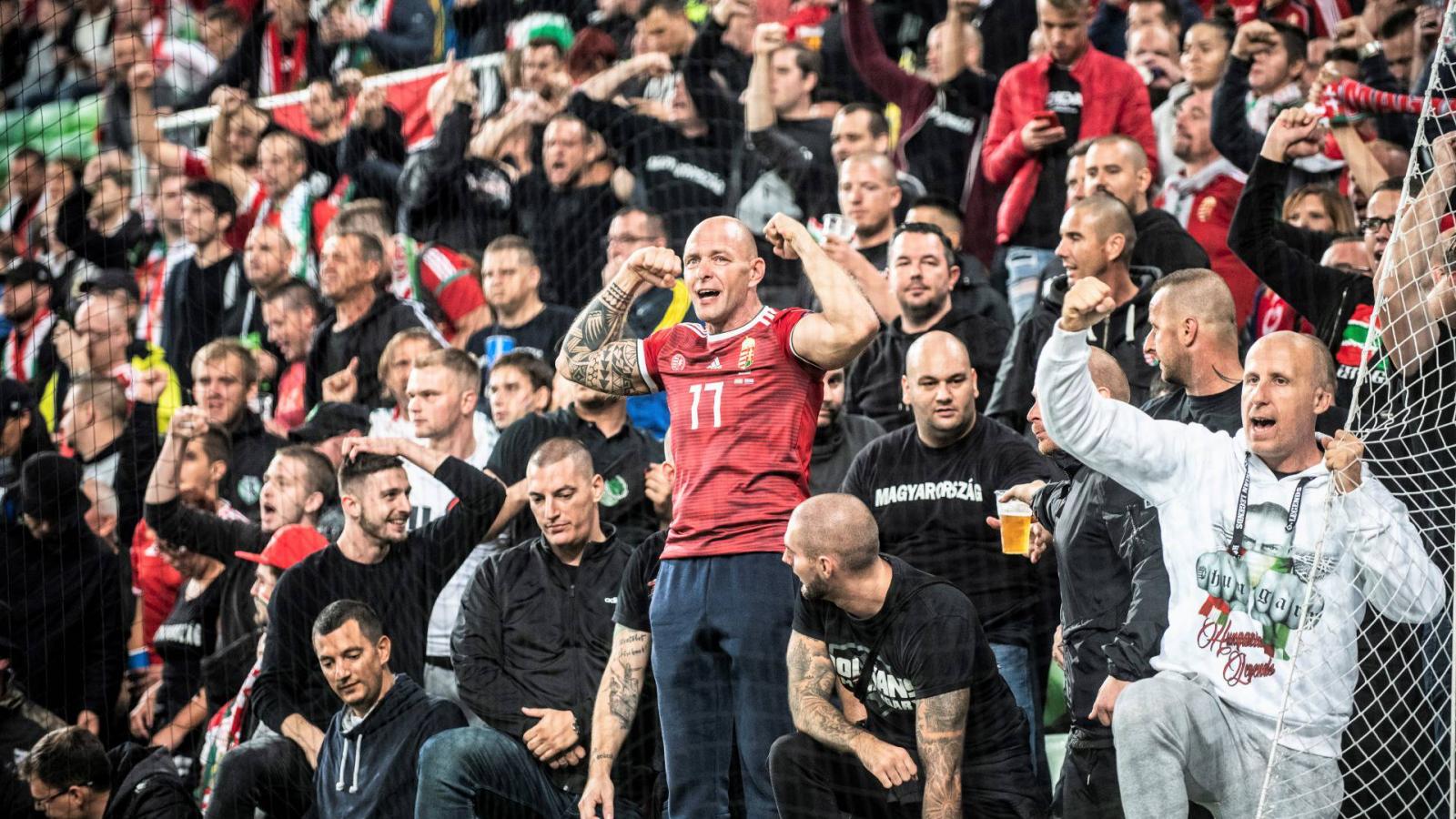 Drukkerek a Szlovákia elleni meccsen