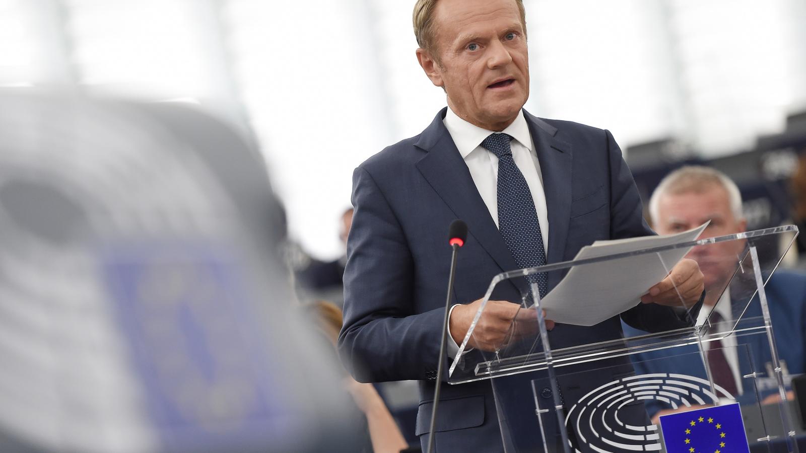 Donald Tusk, az Európai Tanács leköszönő elnöke