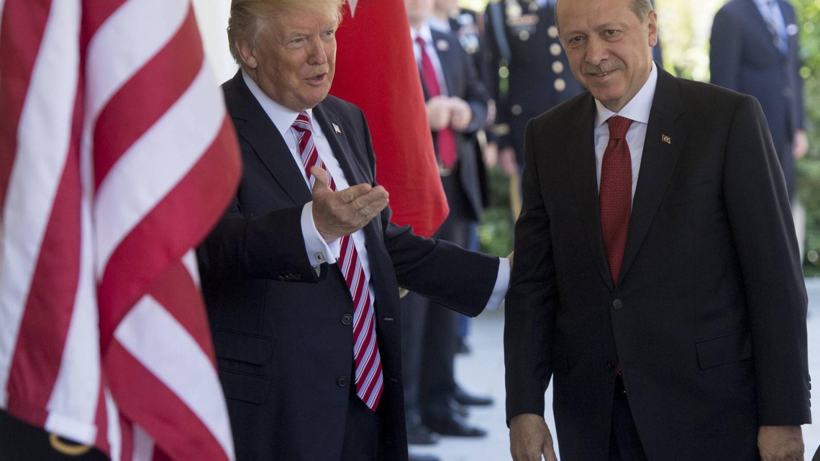 Trump és Erdogan találkozója 2017-ben