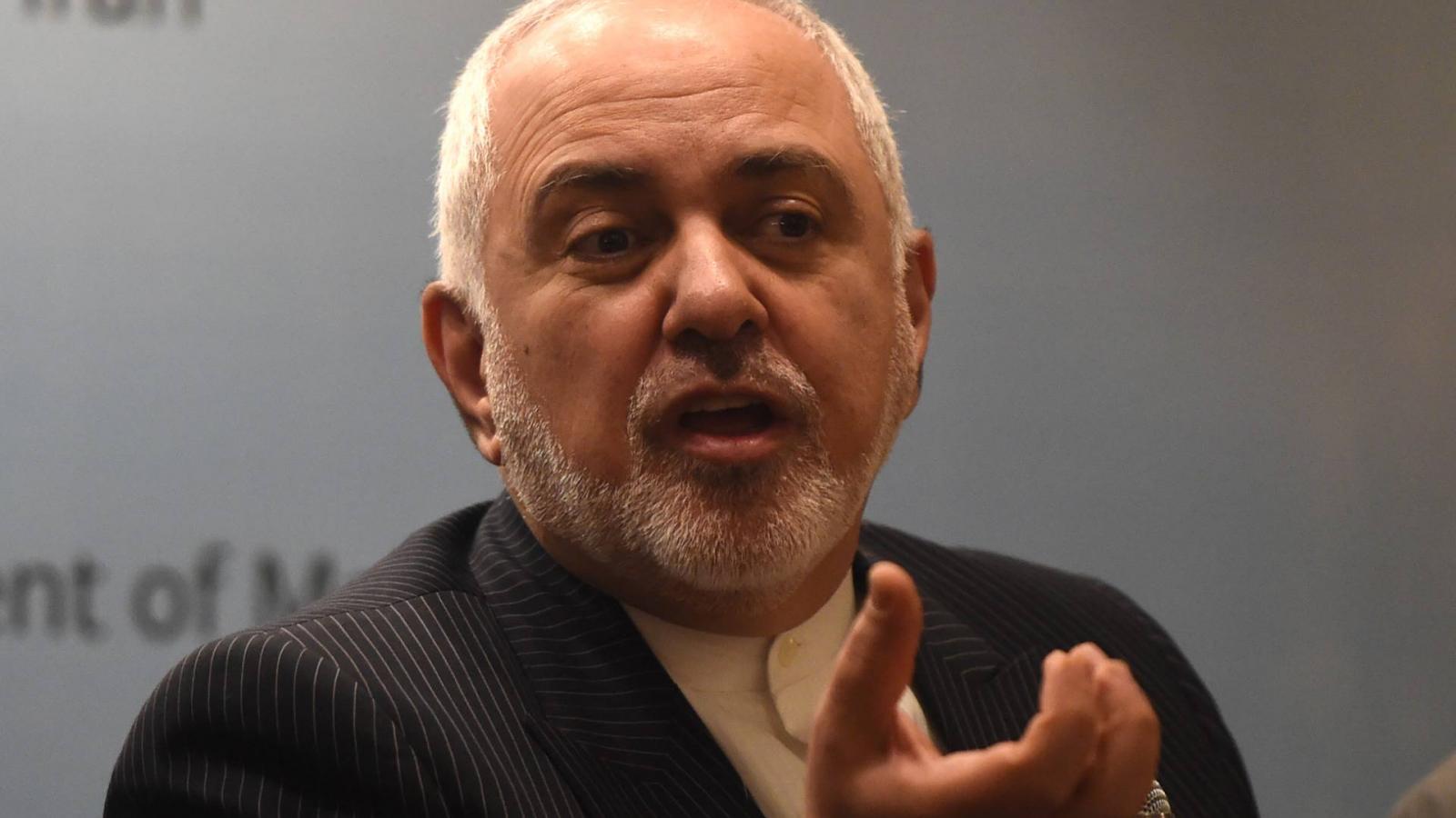 Dzsavad Zarif iráni külügyminiszter