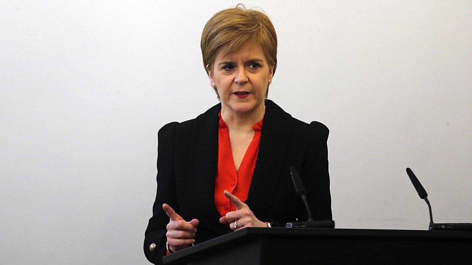 Nicola Sturgeon skót miniszterelnök