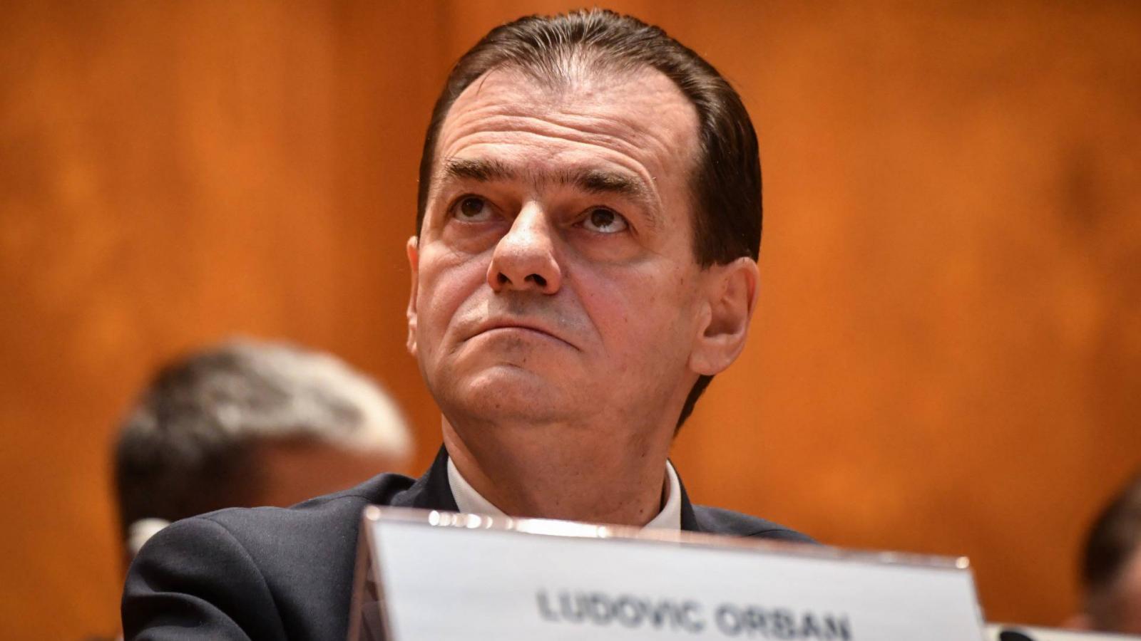 Ludovic Orban román miniszterelnök