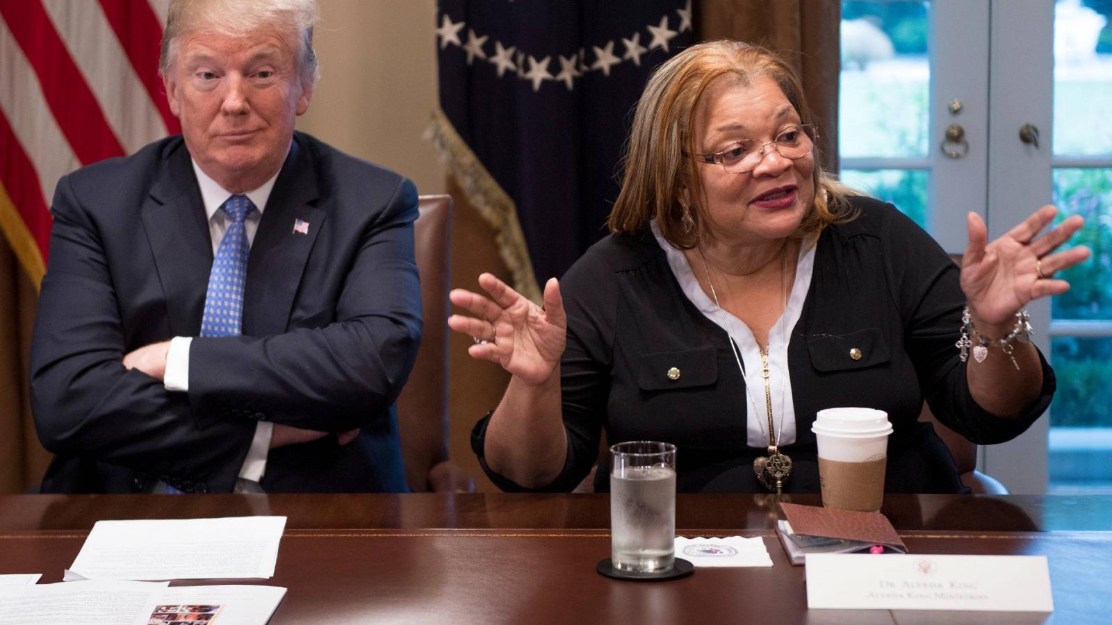 Donald Trump és Alveda King