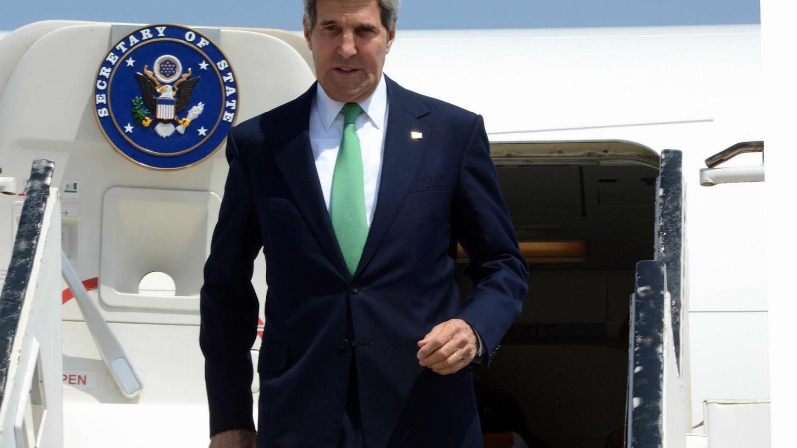 John Kerry váratlanul Genfbe érkezett FOTÓ: EUROPRESS/GETTY IMAGES/