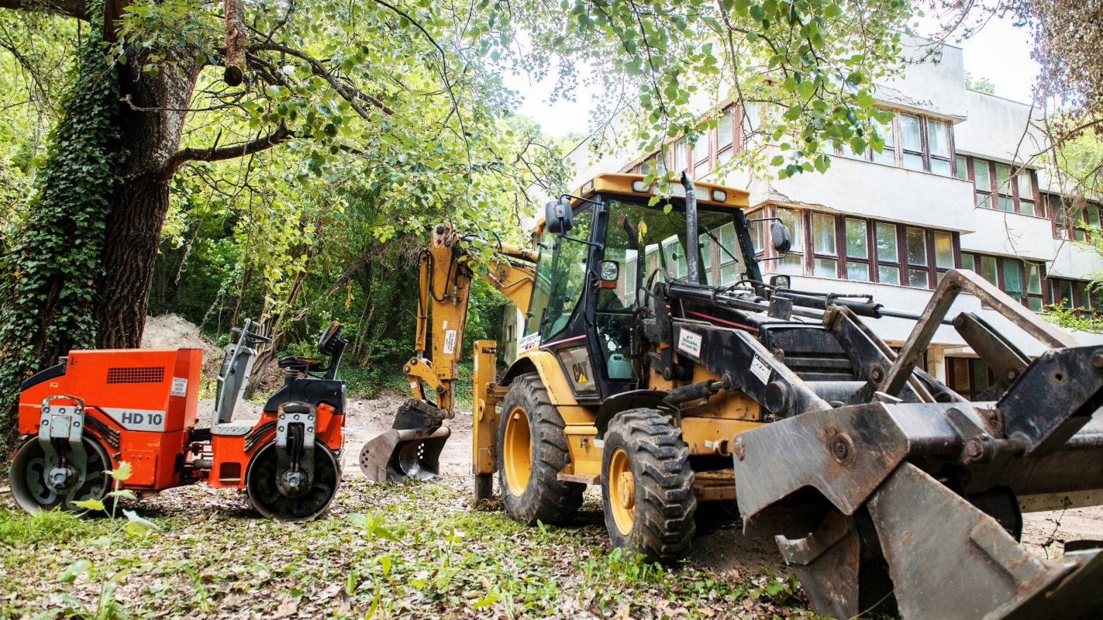 Balatonvilágoson már májusban „tereprendezésbe” kezdtek