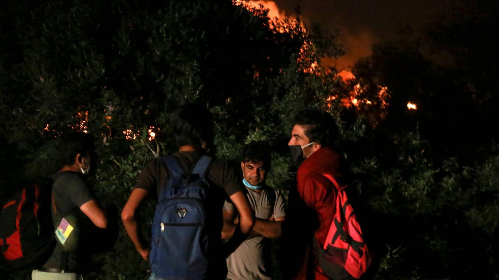 A görög Leszbosz szigetén található Moria 13 ezer, főként afgán menekült ideiglenes otthona volt