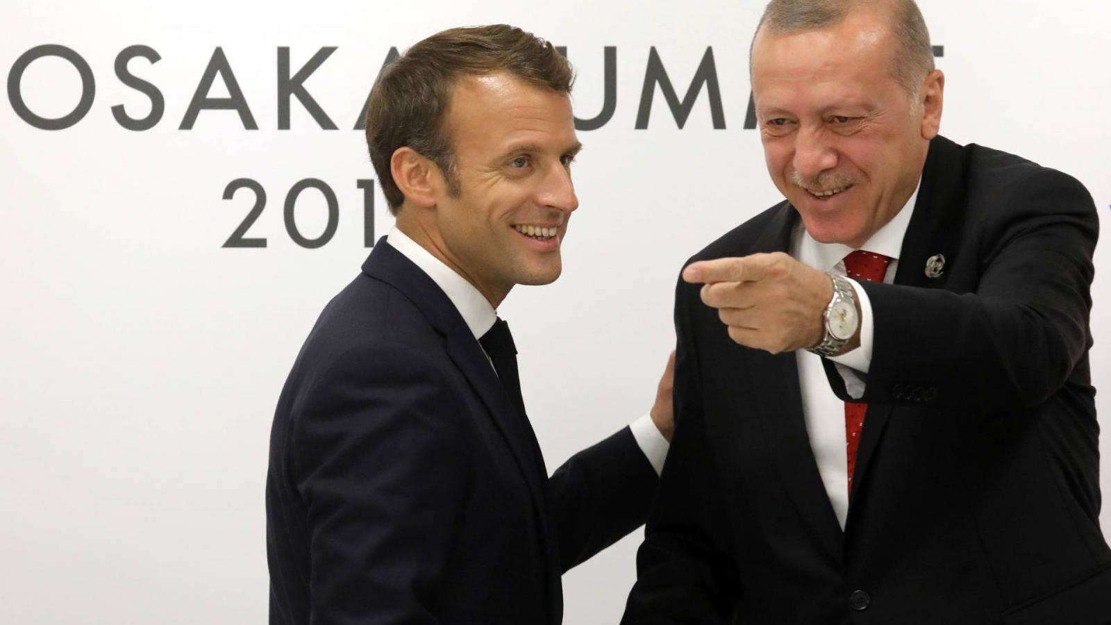 Macron és Erdogan