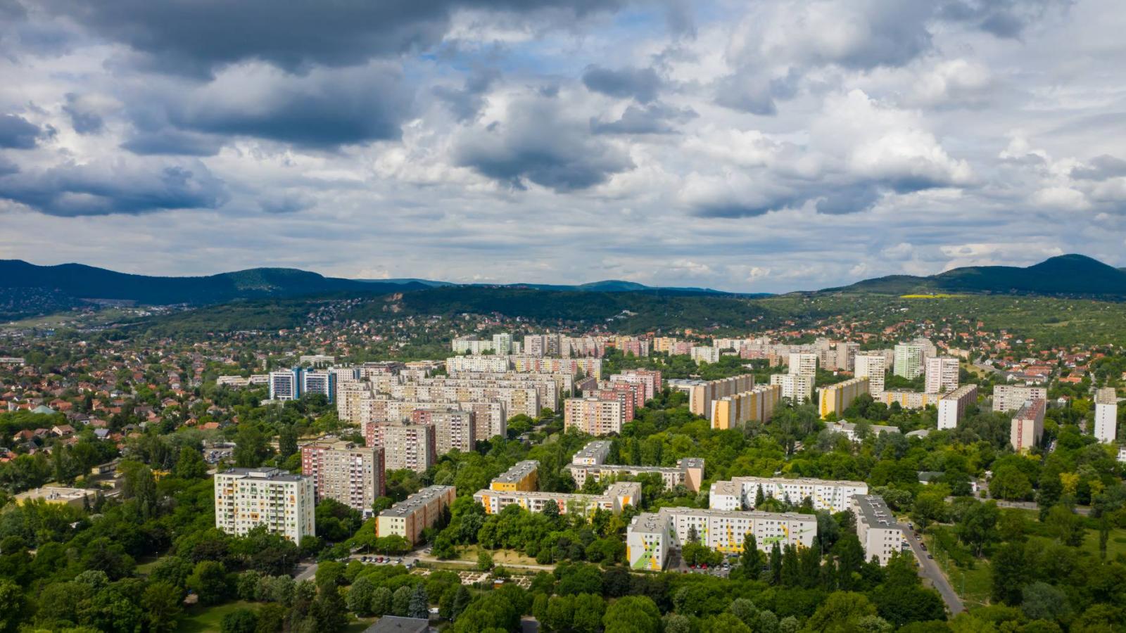 A békásmegyeri lakótelep