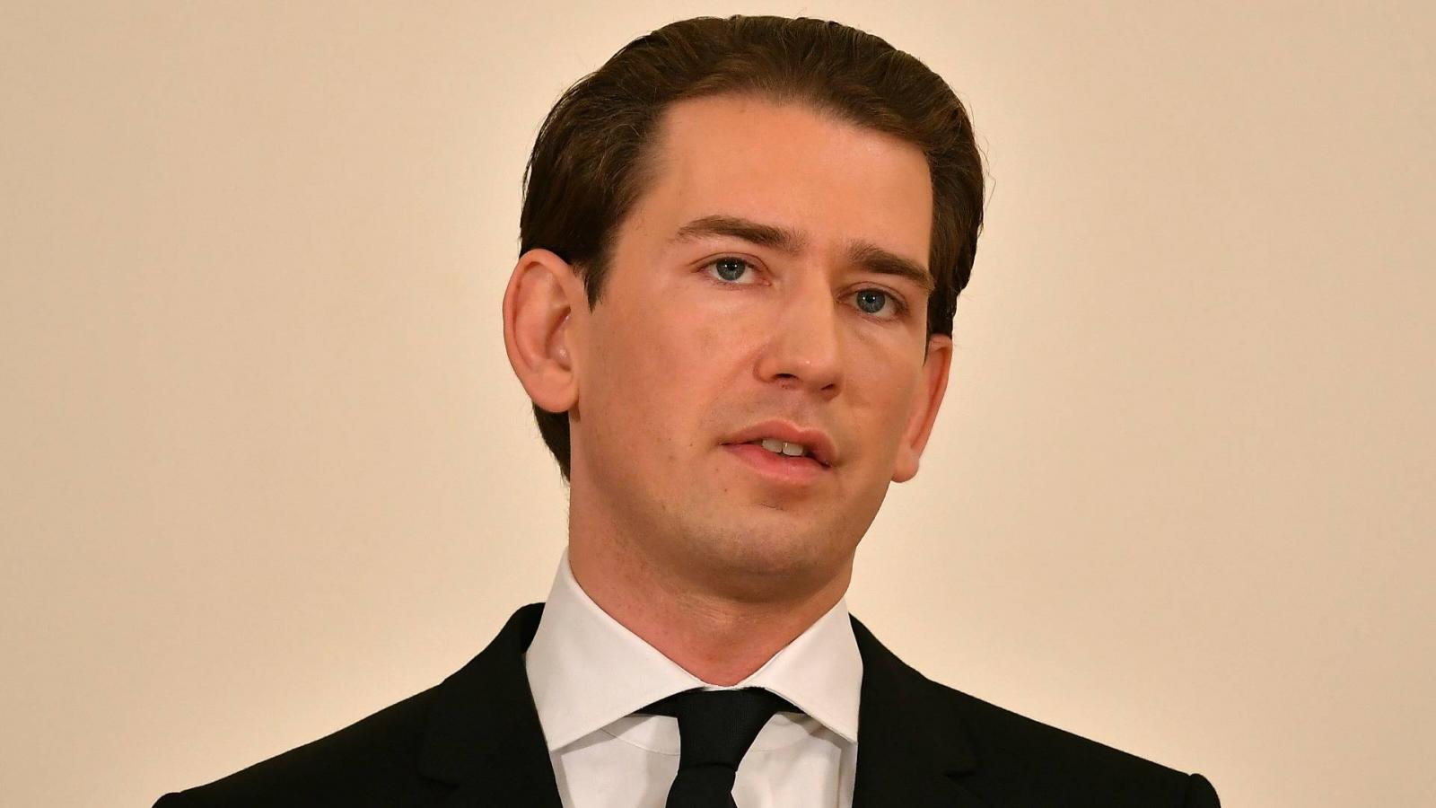 Sebastian Kurz osztrák kancellár