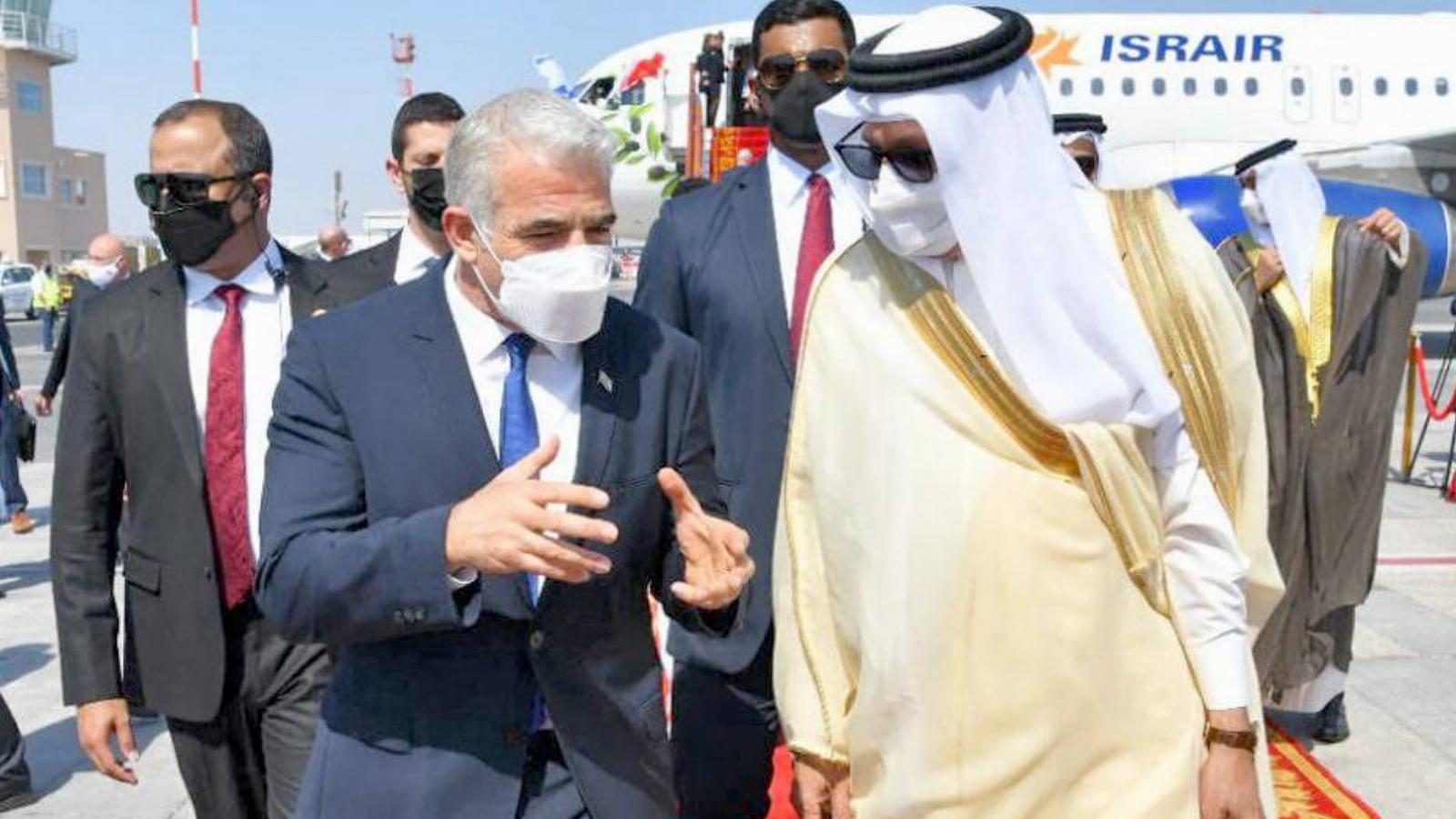 Israeli foreign minister arrives in Bahrain