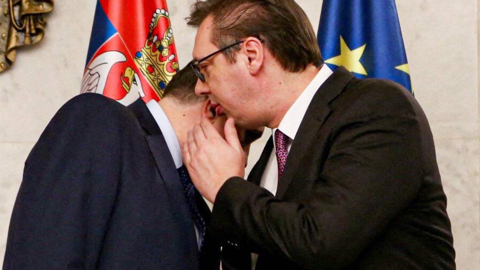 Milorad Dodik és Aleksandar Vucic