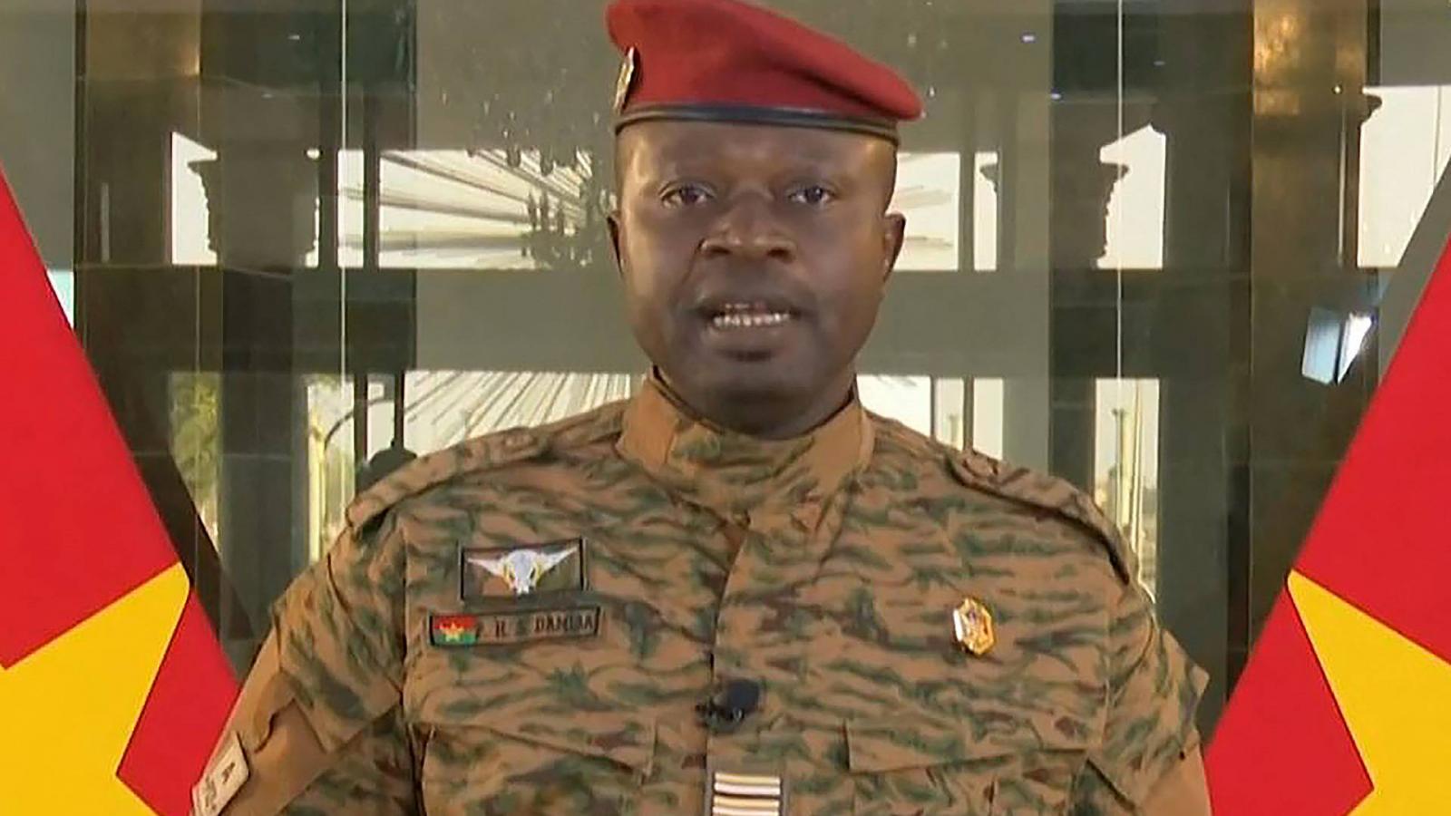 A Burkina Faso-i junta vezetője, Paul-Henri Sandaogo Damiba