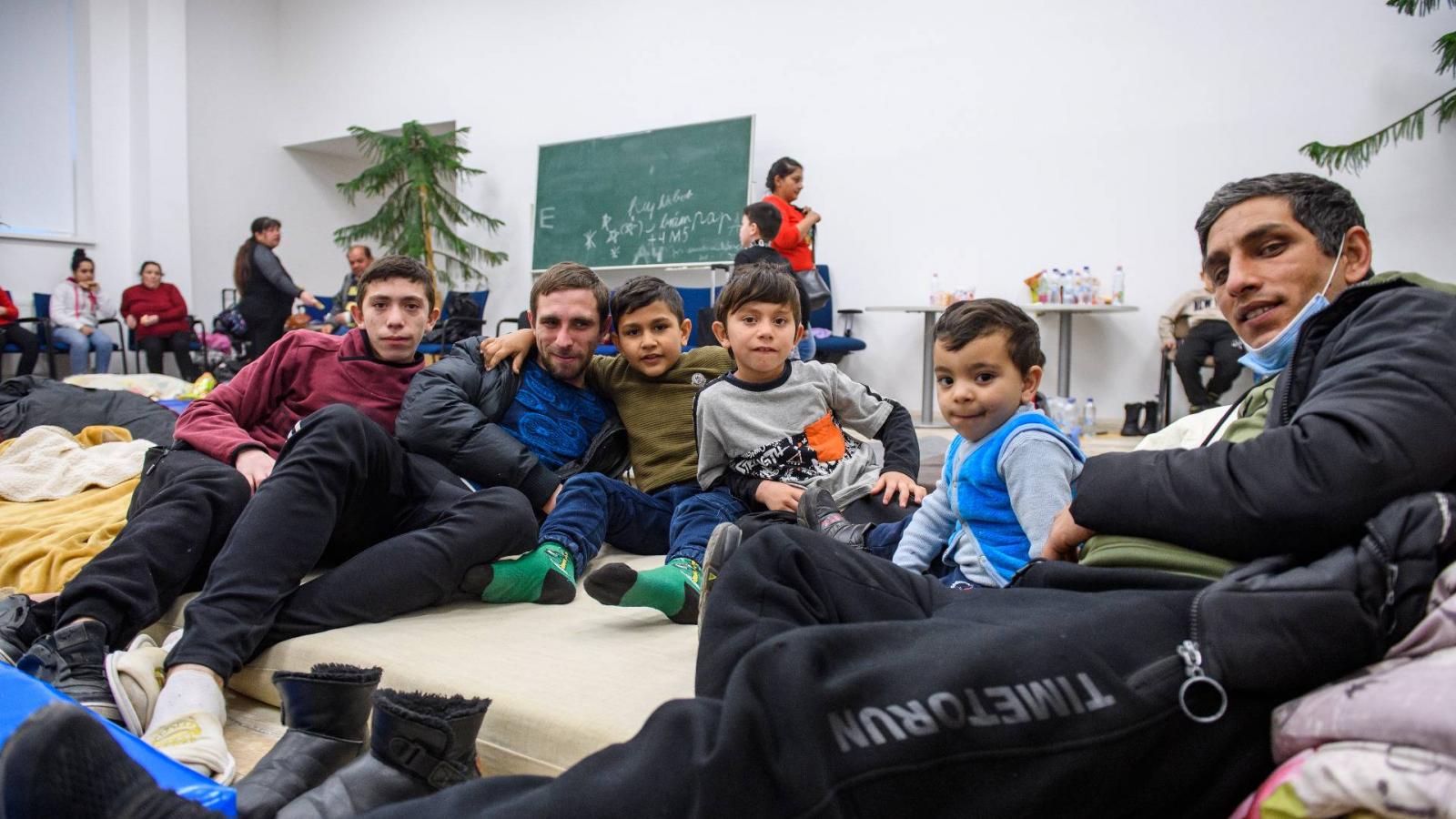 Ungvárról menekültek Záhonyban