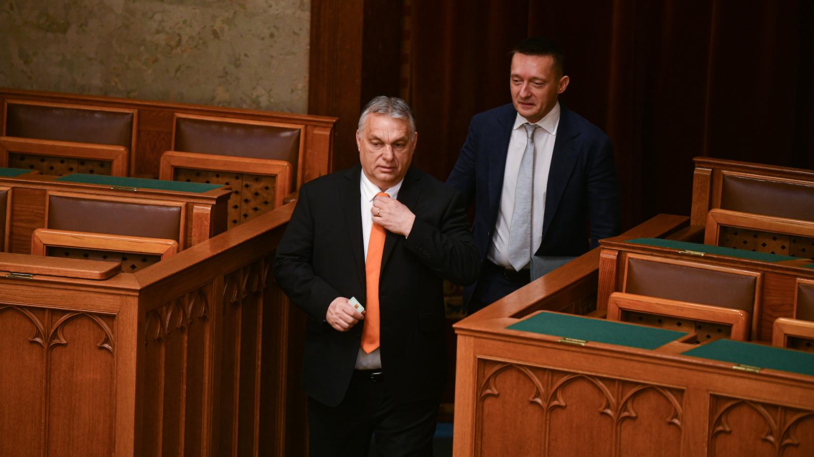 Orbán Viktor és Rogán Antal