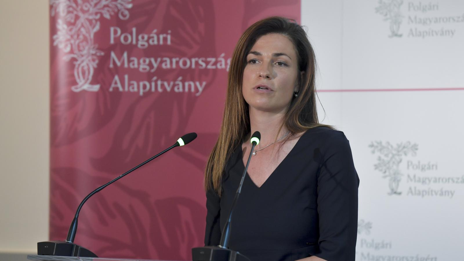 Varga Judit igazságügyi miniszter