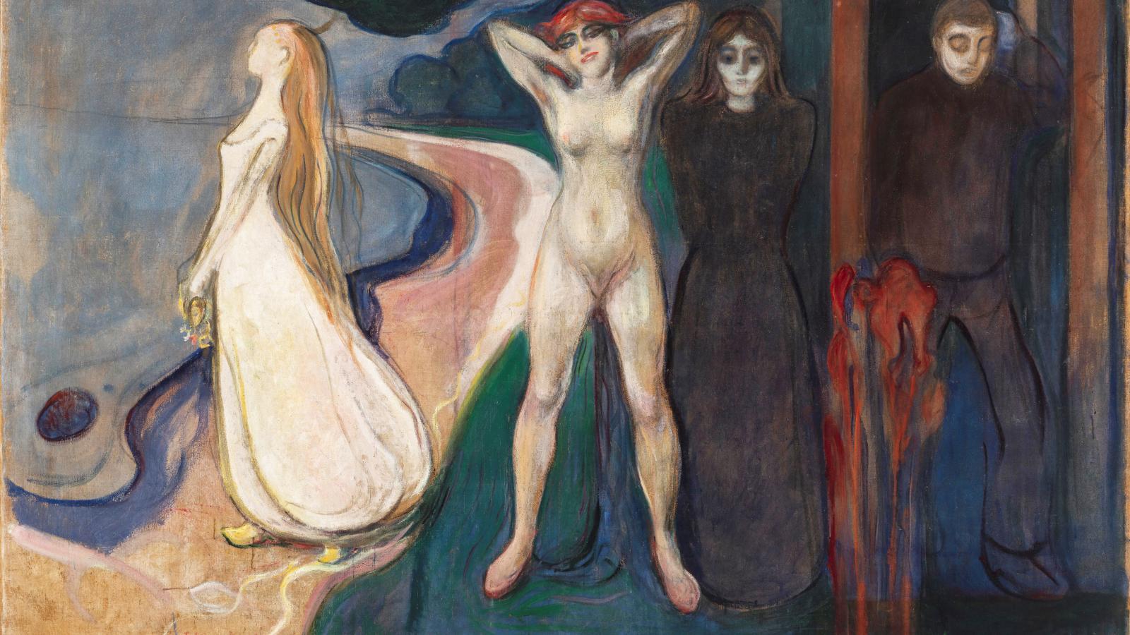 Edvard Munch Nő három stádiumban (Woman in Three Stages ) 1894