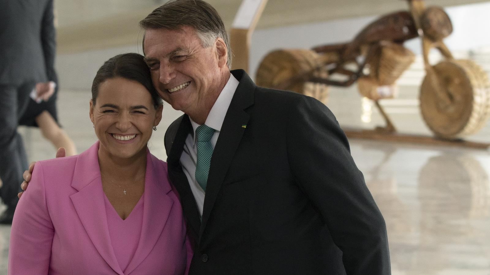 Novák Katalin és Jair Bolsonaro