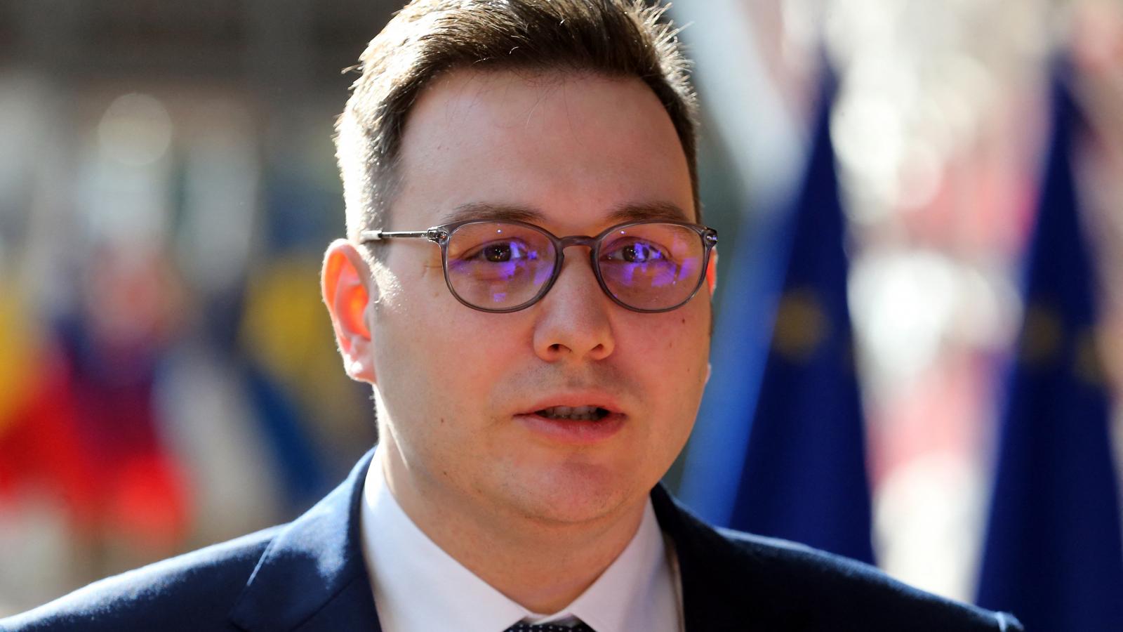 Jan Lipavsky cseh külügyminiszter