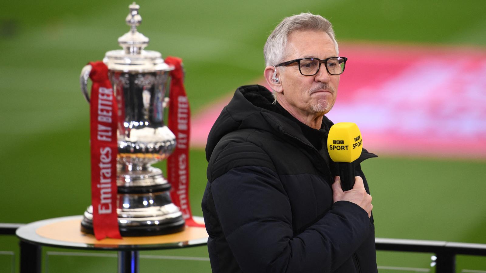 Gary Lineker 2021. március 21-én a BBC Sports tudósítójaként