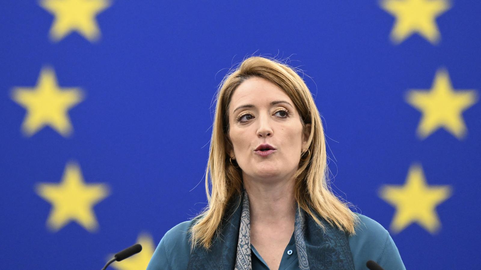 Roberta Metsola, az Európai Parlament elnöke