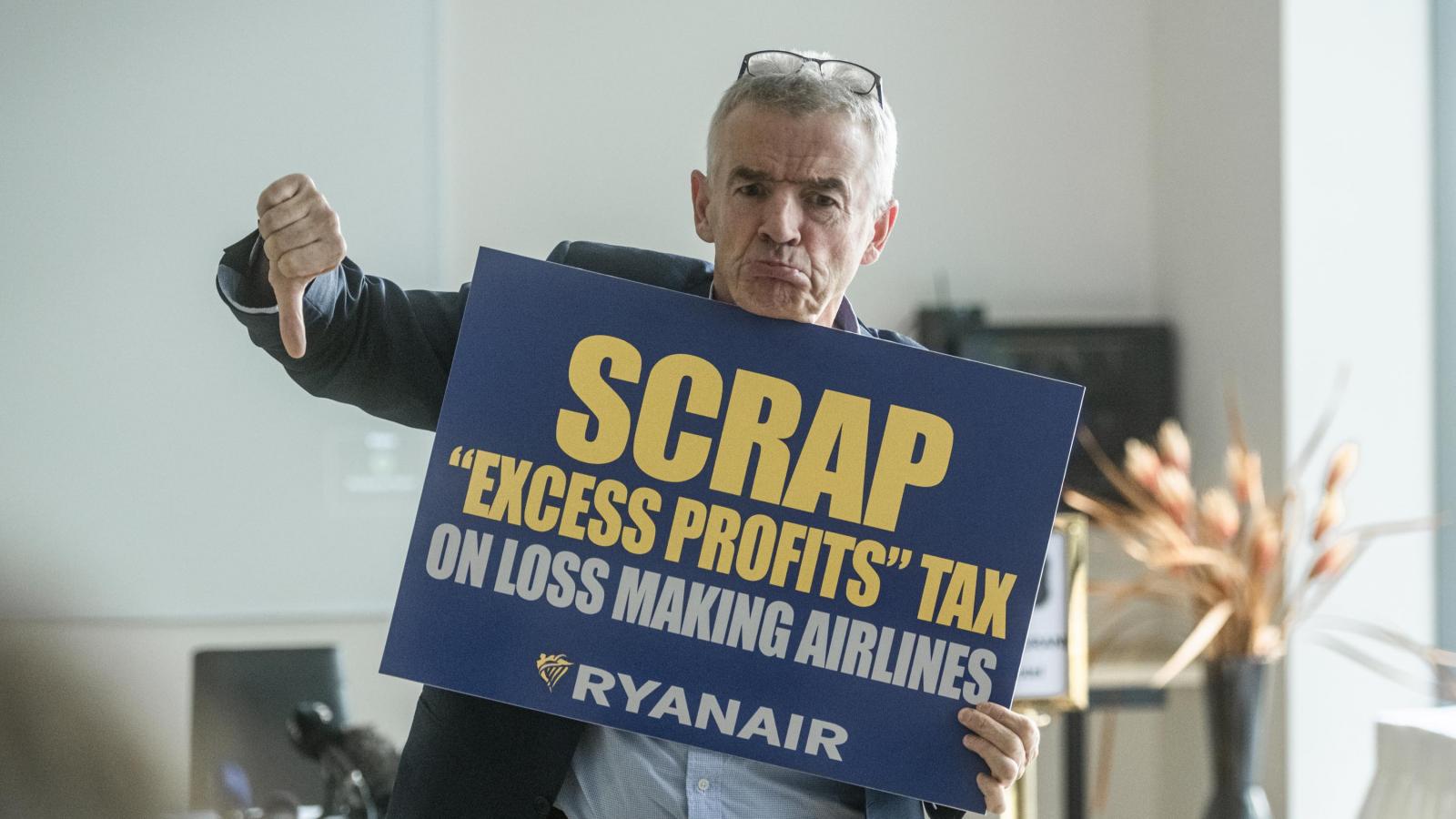 2022. szeptember 13.Ryanair CEO Michael O`Leary esete az extraprofitadóval