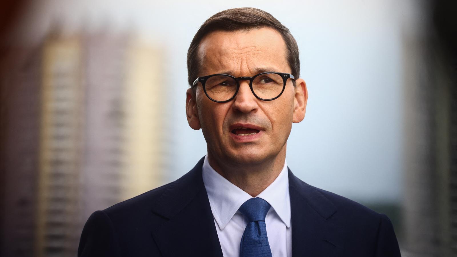 Mateusz Morawiecki lengyel miniszterelnök