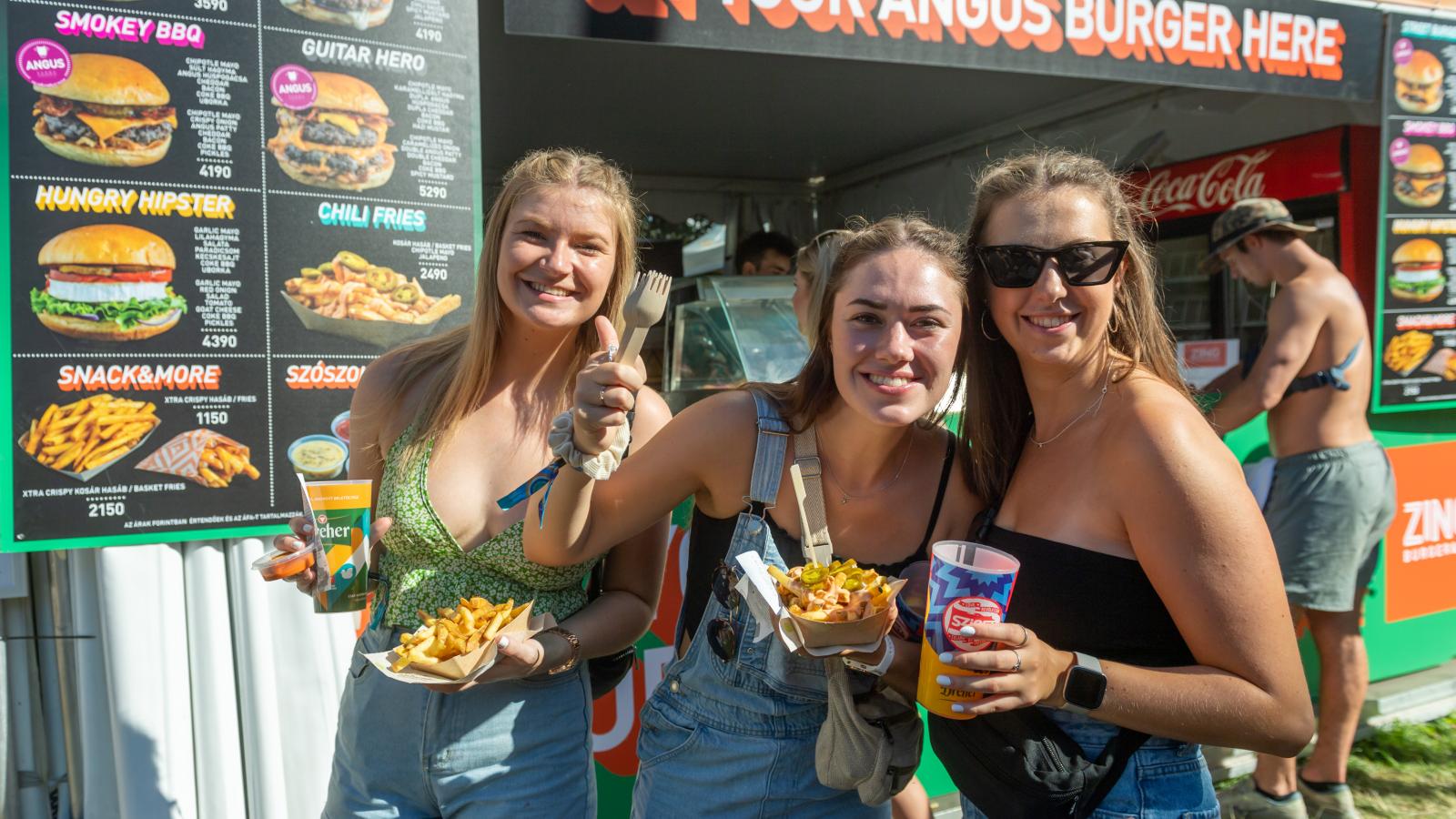 Idén főképp csak „budget food” kapható 2500 forintért