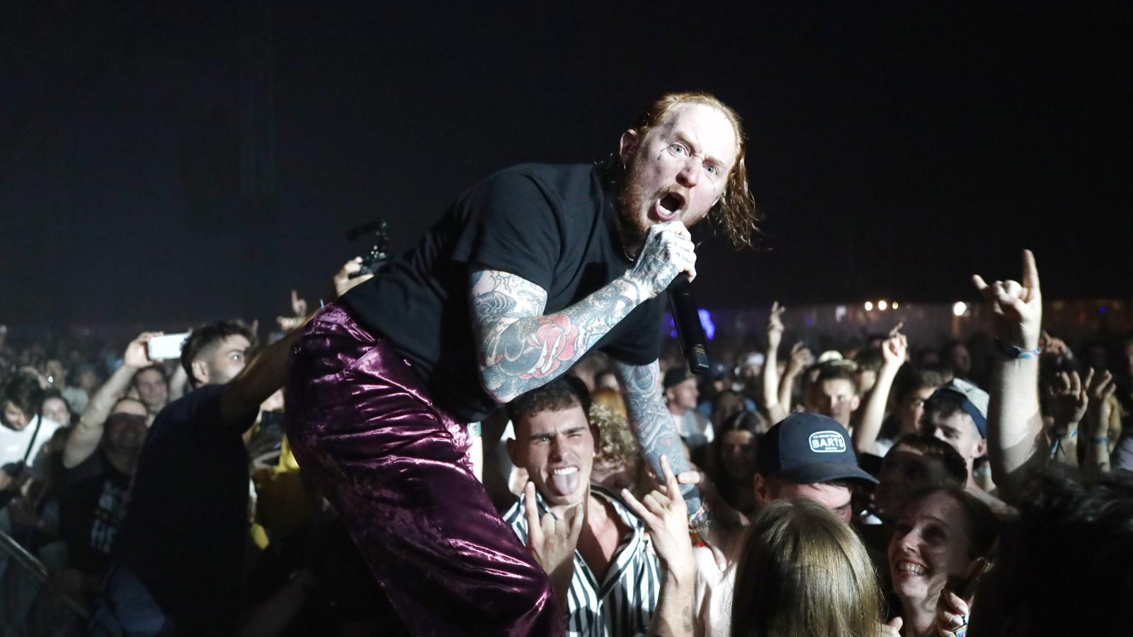A Frank Carter and The Rattlesnakes lehengerlő koncertet adott éjszaka